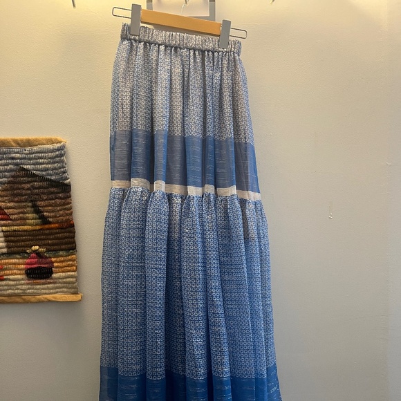 Long maxi silk Stella McCartney skirt - sz 36 - Picture 1 of 3